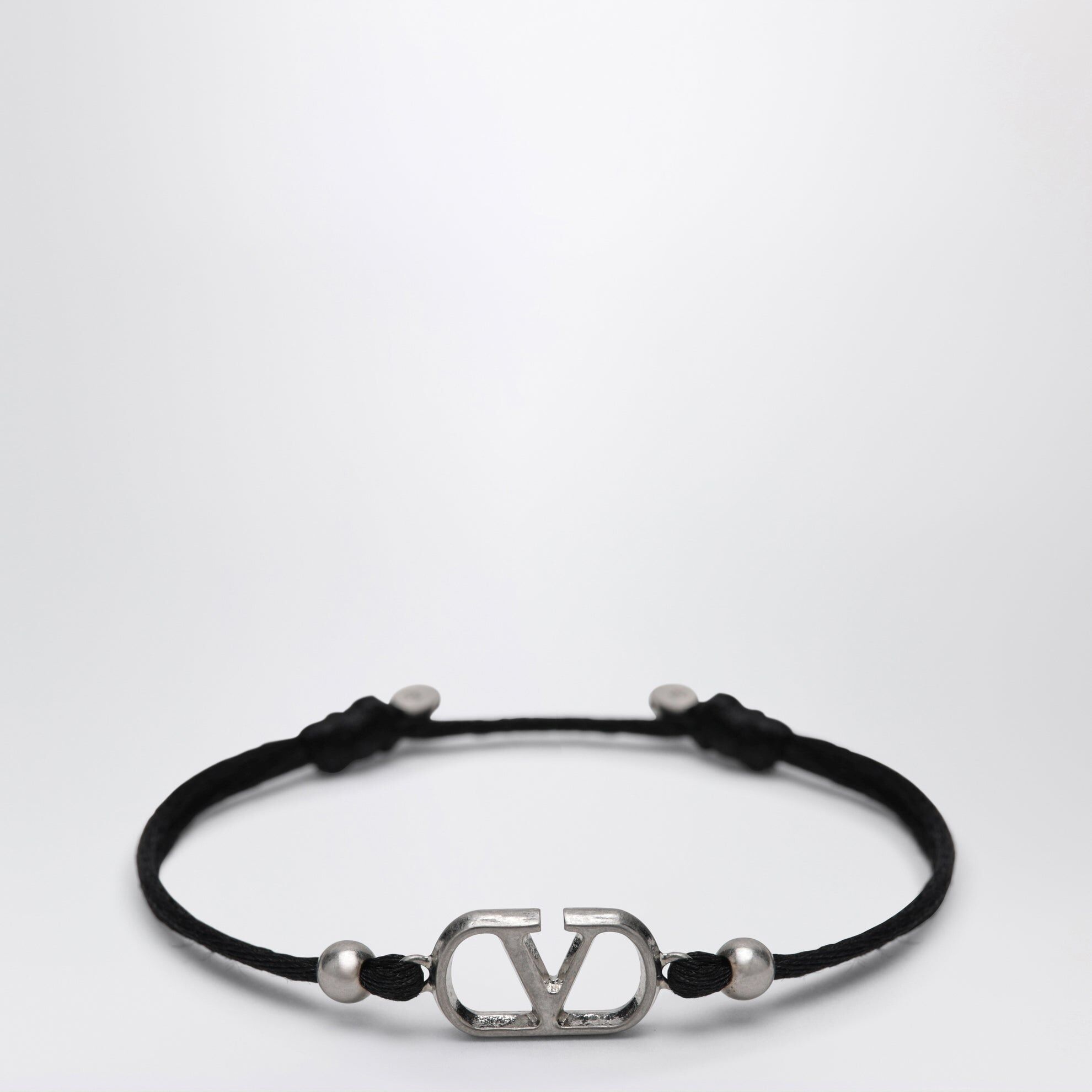 1FF0918-280 [VALENTINO] VLogo Signature 手鏈 黑色 #9Y0J0S67ZWK (EU)