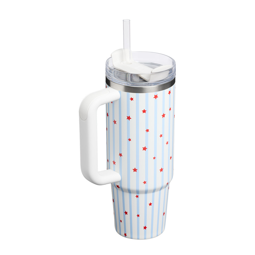 STANLEY THE QUENCHER H2.0 FLOWSTATE™ 30OZ BLUE STARRY STRIPES