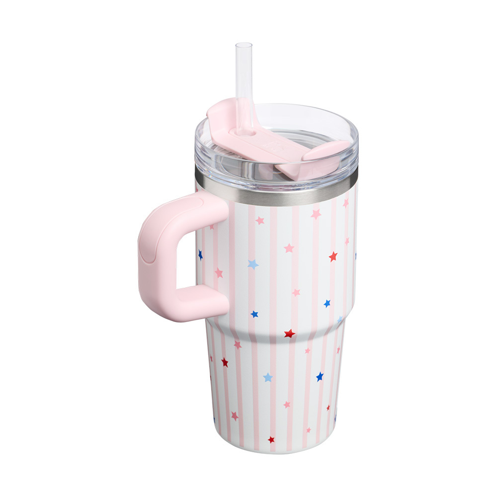 STANLEY THE QUENCHER H2.0 FLOWSTATE™ 20OZ PINK STARRY STRIPES