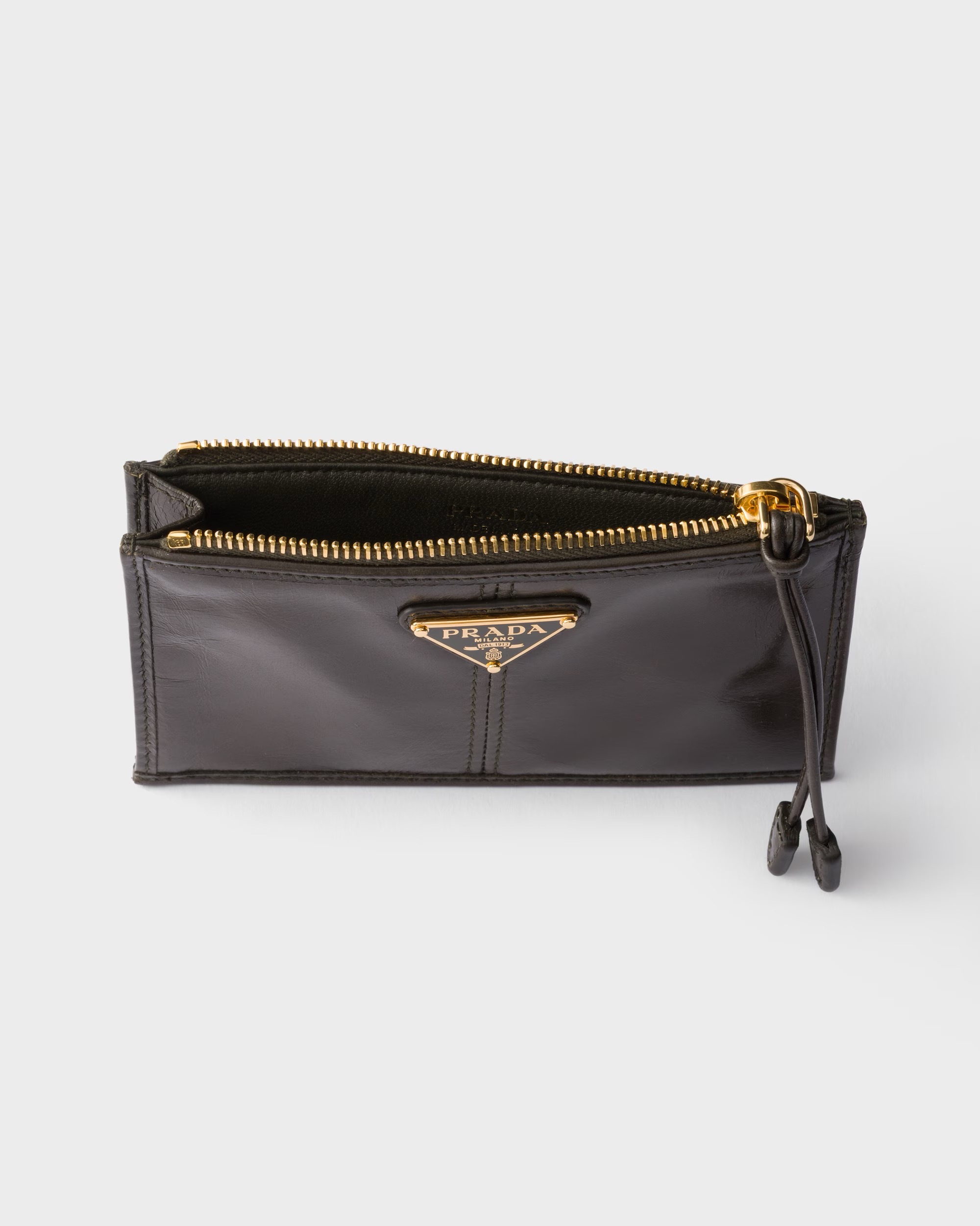 1FF0918-238 [PRADA] 皮革卡片套 深啡色 #1MC0862CYR (EU)
