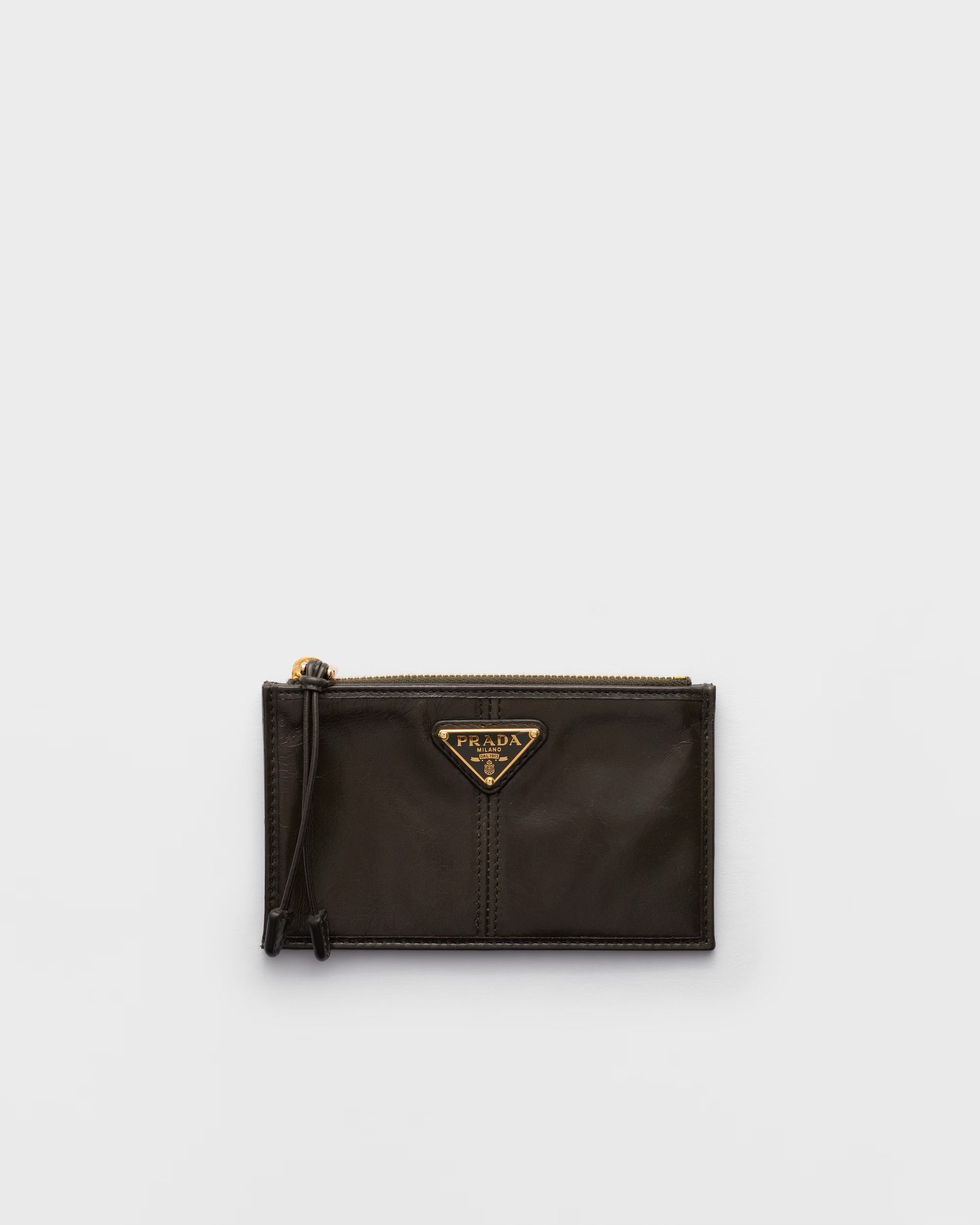 1FF0918-238 [PRADA] 皮革卡片套 深啡色 #1MC0862CYR (EU)