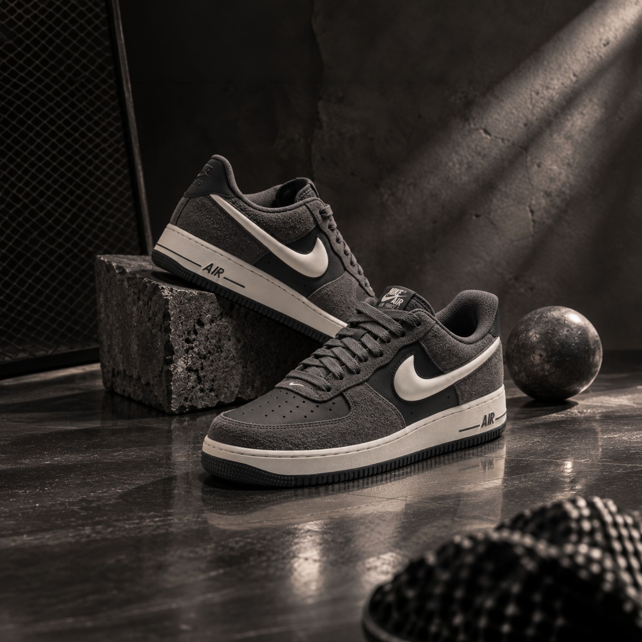 NICEDAY 代購 Nike Air Force 1 Low 灰 麂皮灰 灰色 深灰 灰白 月光灰 IX7786-001