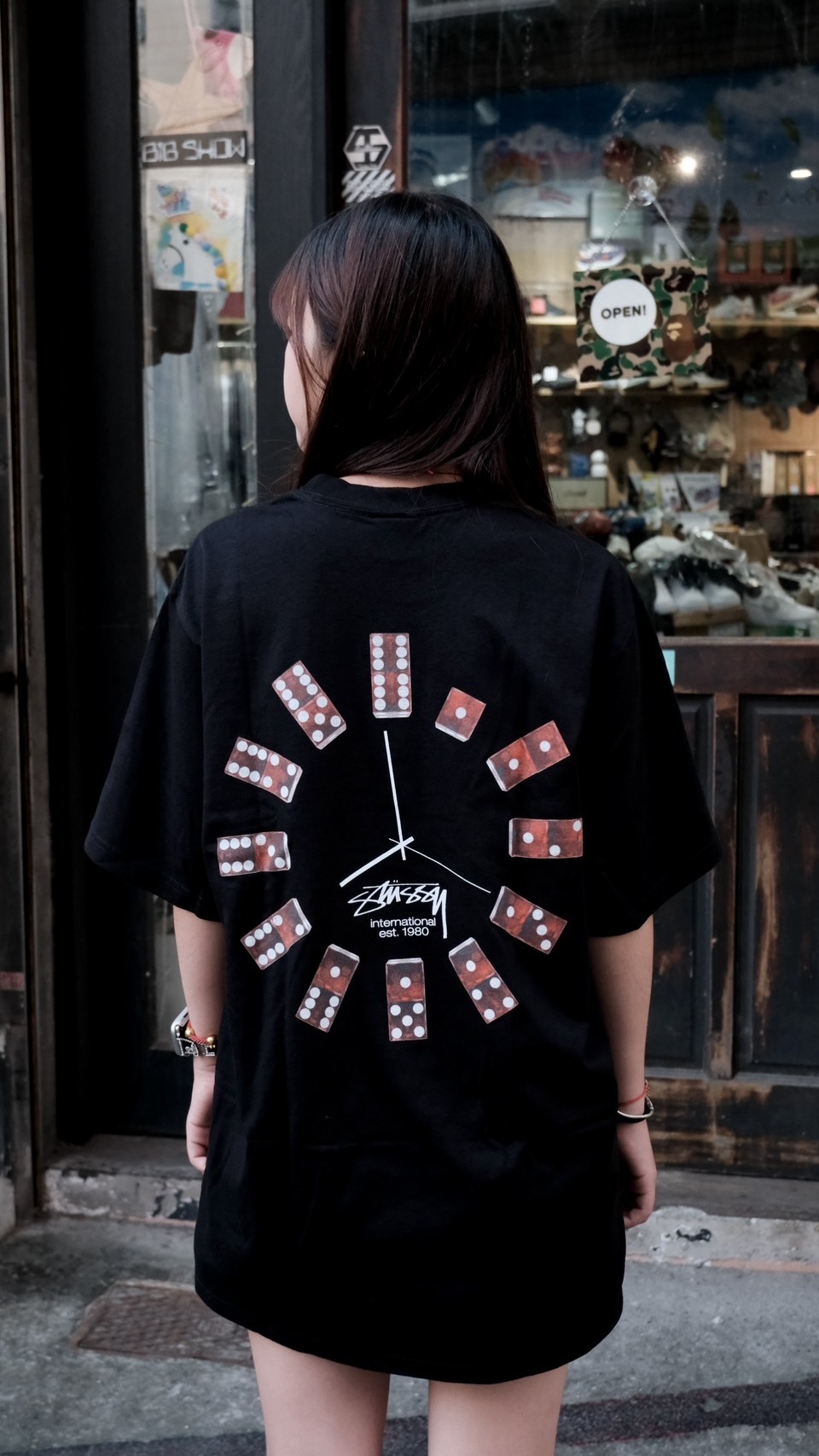 Stussy DICE CLOCK TEE 骰子時鐘 短TEE 1905202
