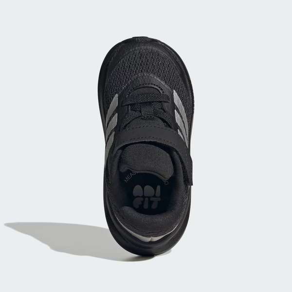 Adidas 愛迪達 Runfalcon 6 EL I KH8701 小童 休閒運動鞋 緩震 透氣 魔鬼氈 黑銀