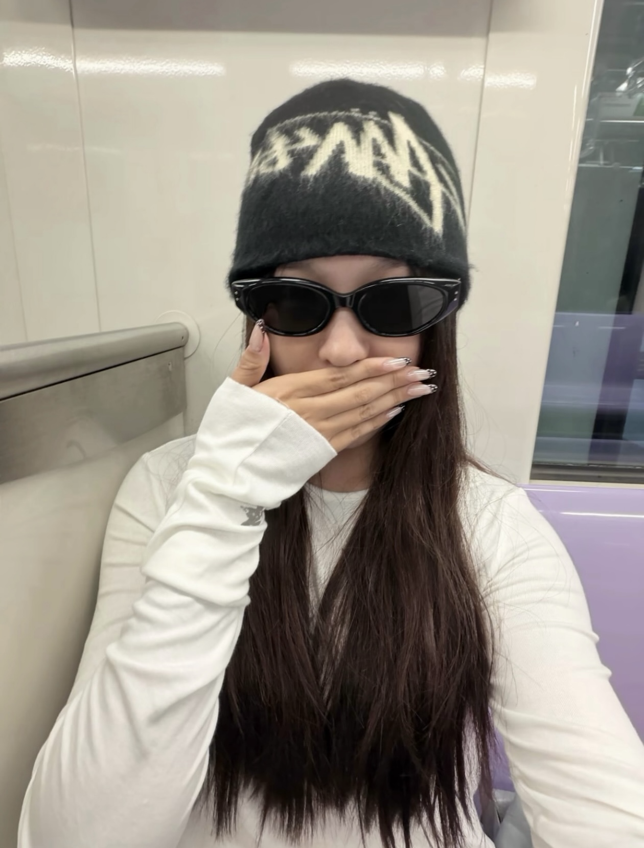 美國🇺🇸 Stussy 海馬毛針織毛帽 冷帽