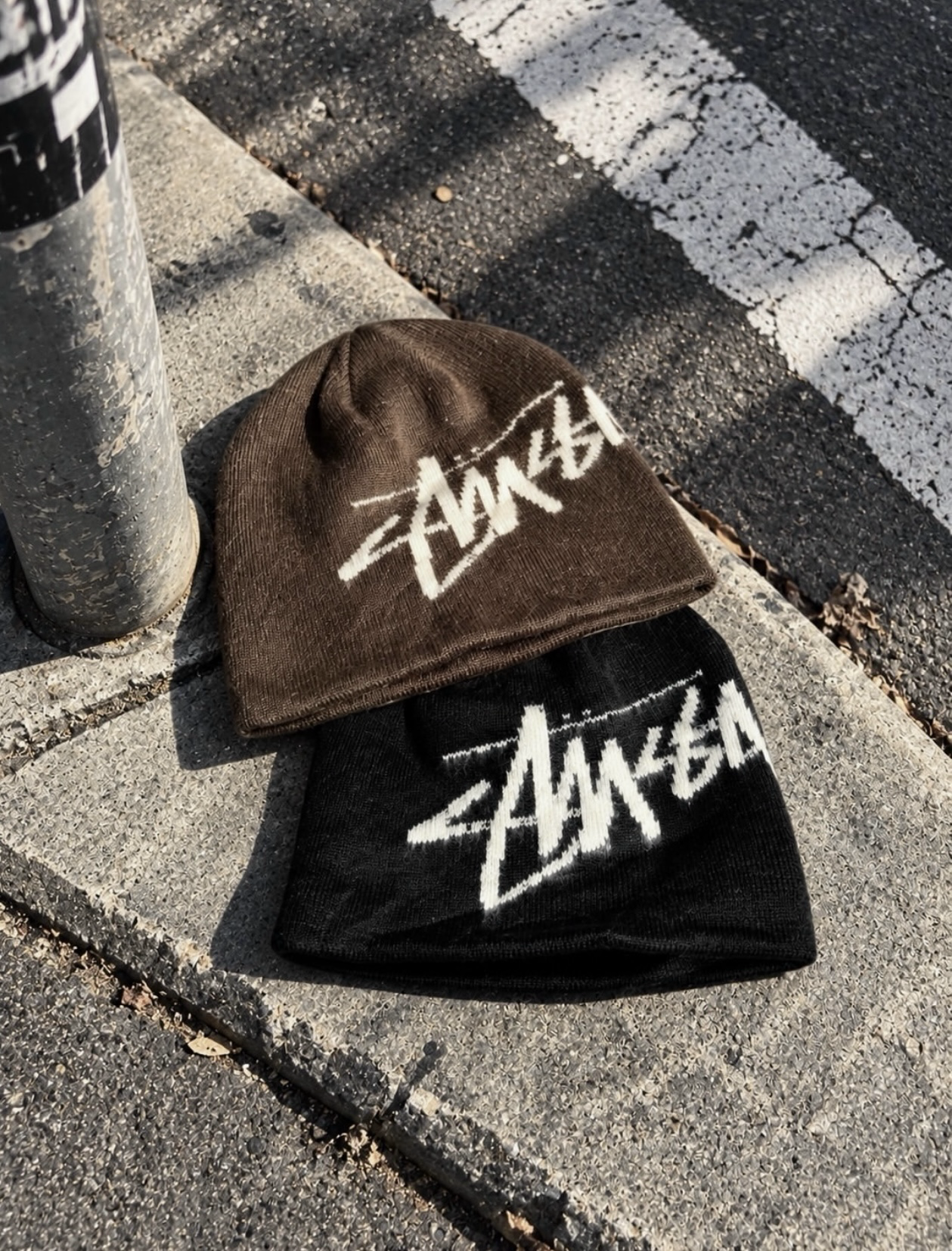 美國🇺🇸 Stussy 海馬毛針織毛帽 冷帽