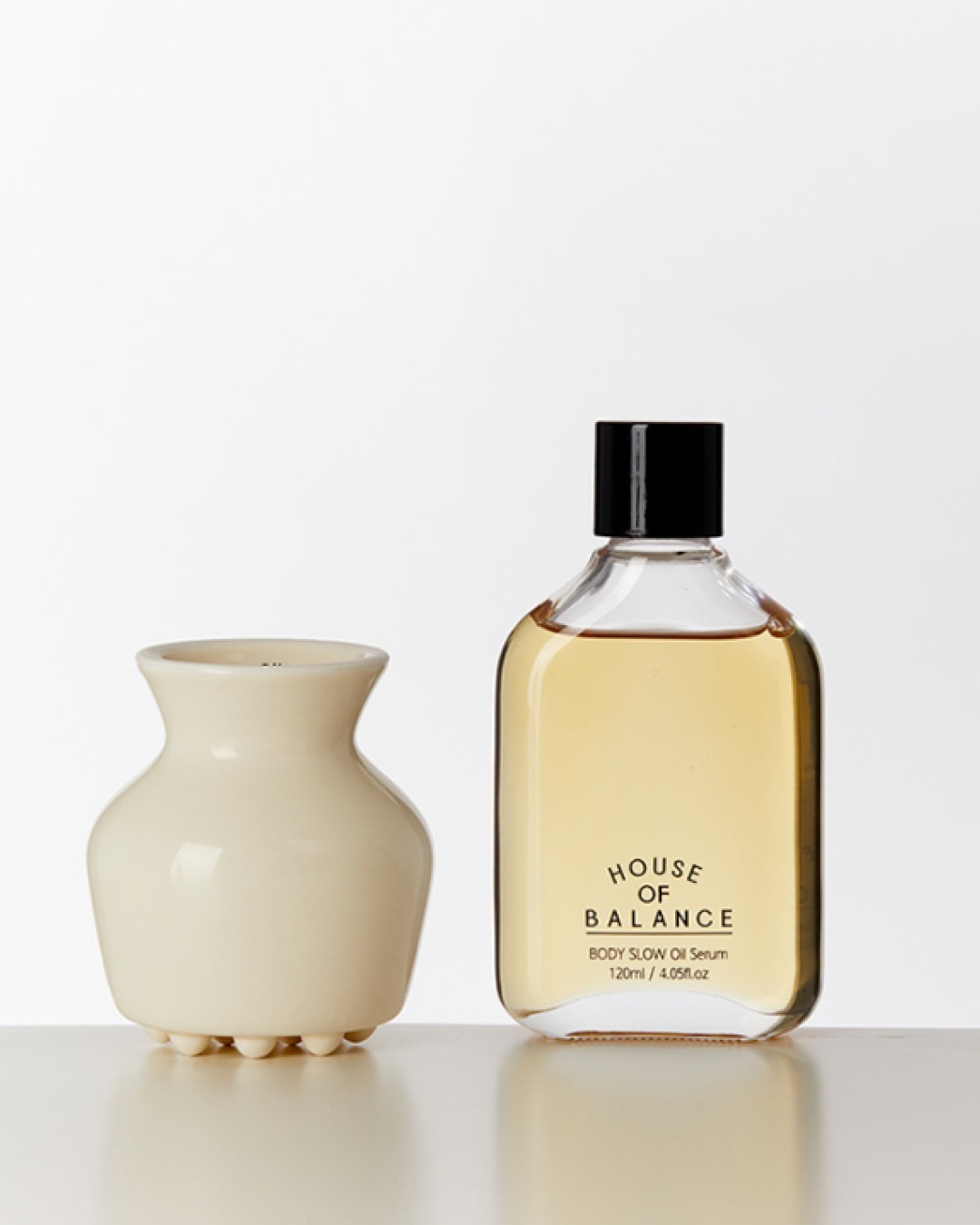 House of Balance｜Slow Aging 按摩雙效套裝（身體精華油＋陶瓷刮痧板）