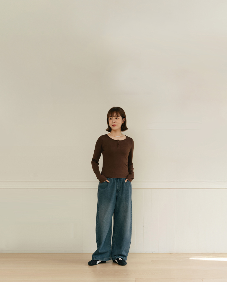 Vintage washed cocoon-shaped denim jeans, S/M【04011897】in stock+pre-order