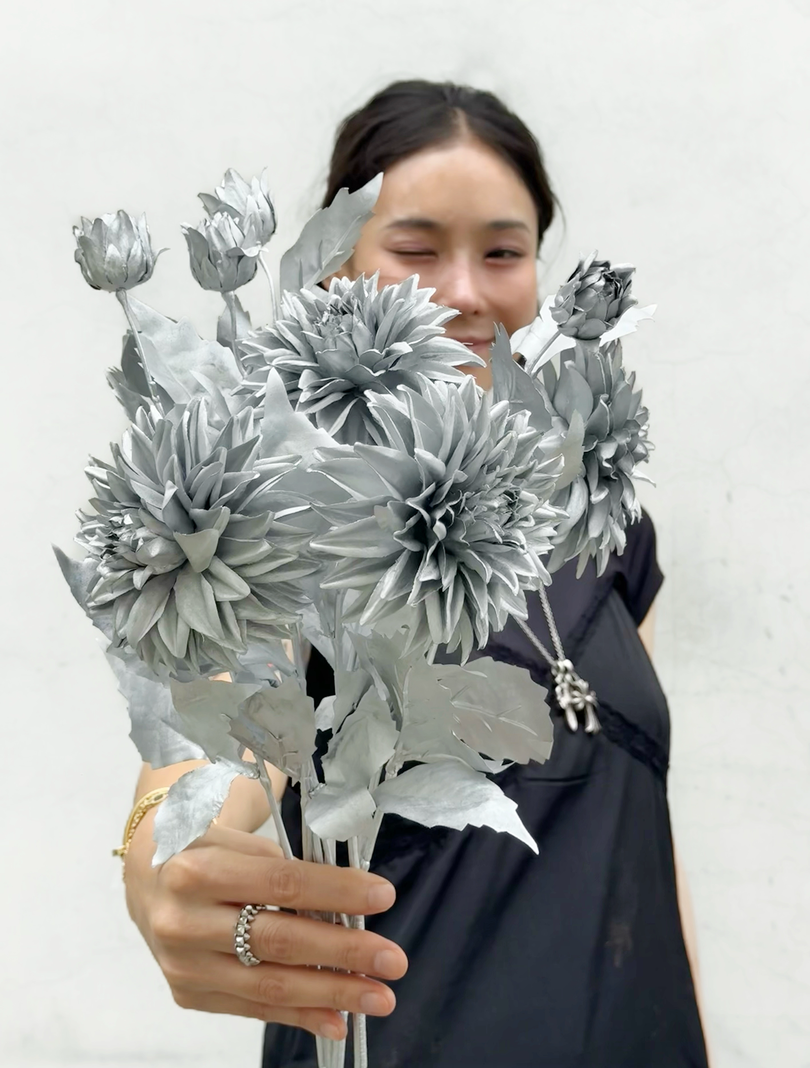 擬真尖瓣大理花