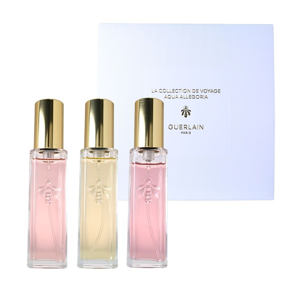 GUERLAIN 嬌蘭 花草水語淡香精旅行組20ml x 3入 (陽光甜橘+晨霧玫瑰+漫天繁花)