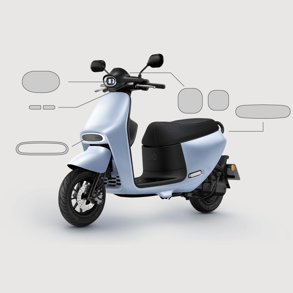 GOGORO LUNA｜3M頂級犀牛皮保護膜
