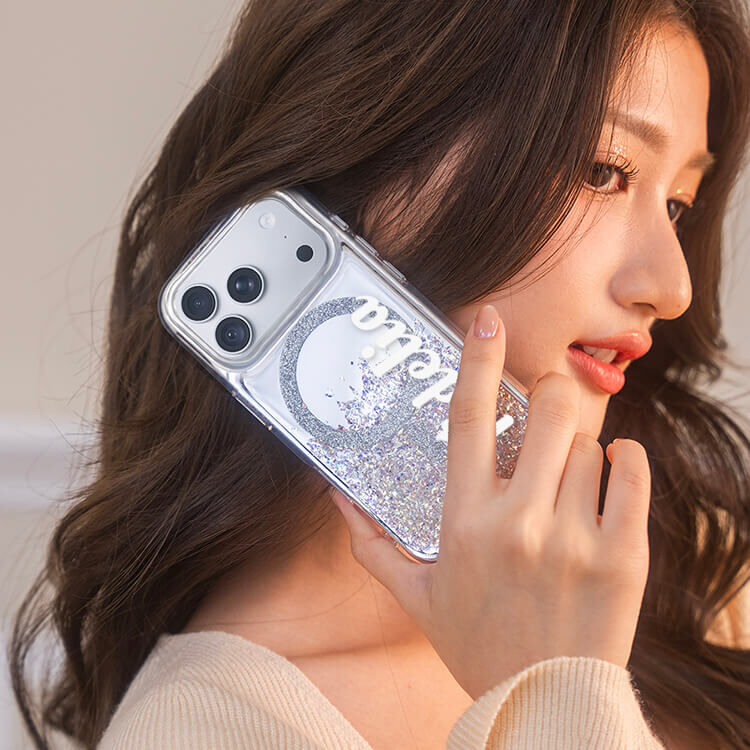 唯一的妳 (MagSafe磁吸) 閃耀鏡面殼 - (訂製名字) iPhone客製化手機殼