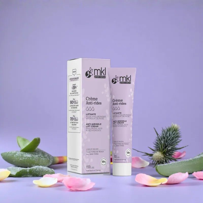 【mkl】有機認證 玫瑰緊緻 抗皺精華霜 40ml (不參加生日優惠)