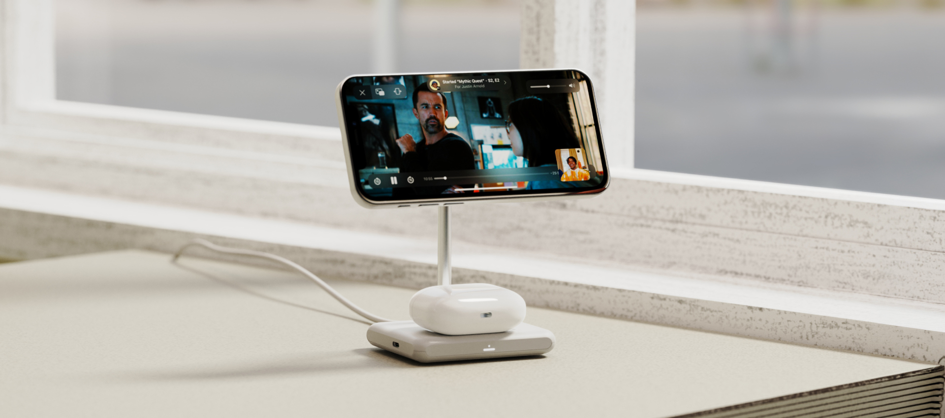 Allite WQ2 2+1 磁吸無線充電座