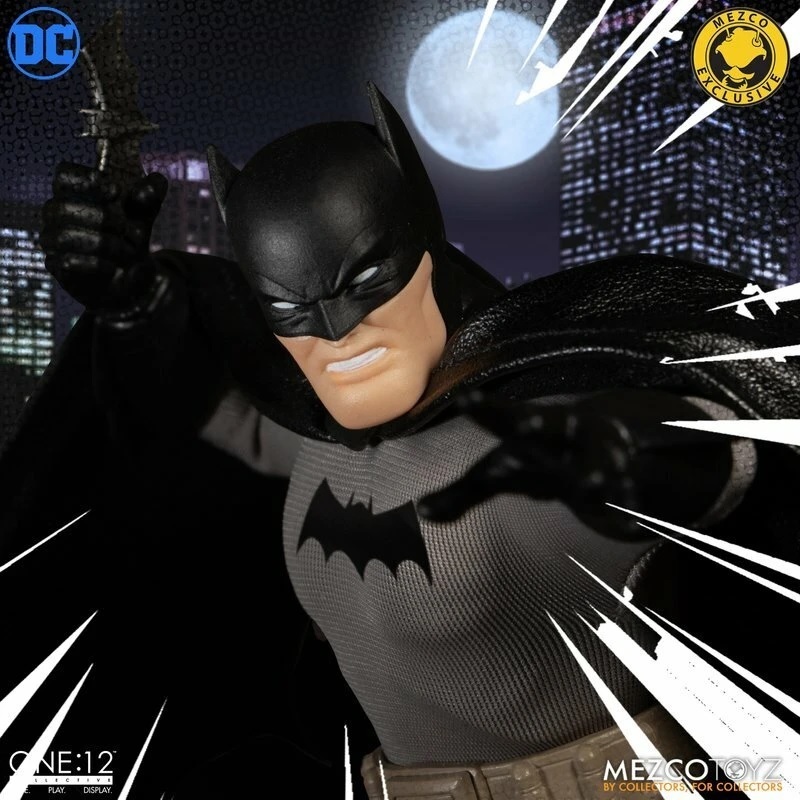【Mezco Toyz】ONE:12 COLLECTIVE DC 黃金年代 蝙蝠俠 Caped Crusader版 strc