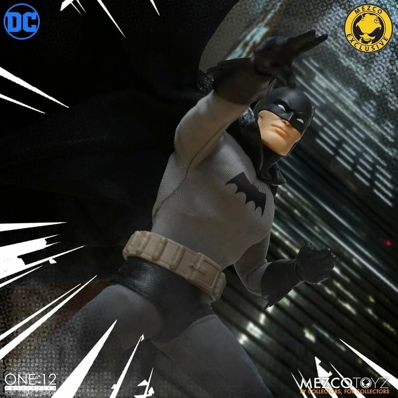 【Mezco Toyz】ONE:12 COLLECTIVE DC 黃金年代 蝙蝠俠 Caped Crusader版 strc