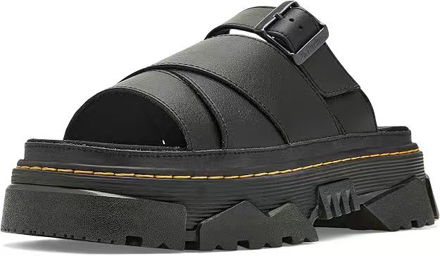 【預購】Dr. Martens N091601 Mattison 女裝厚底涼拖 (黑色)