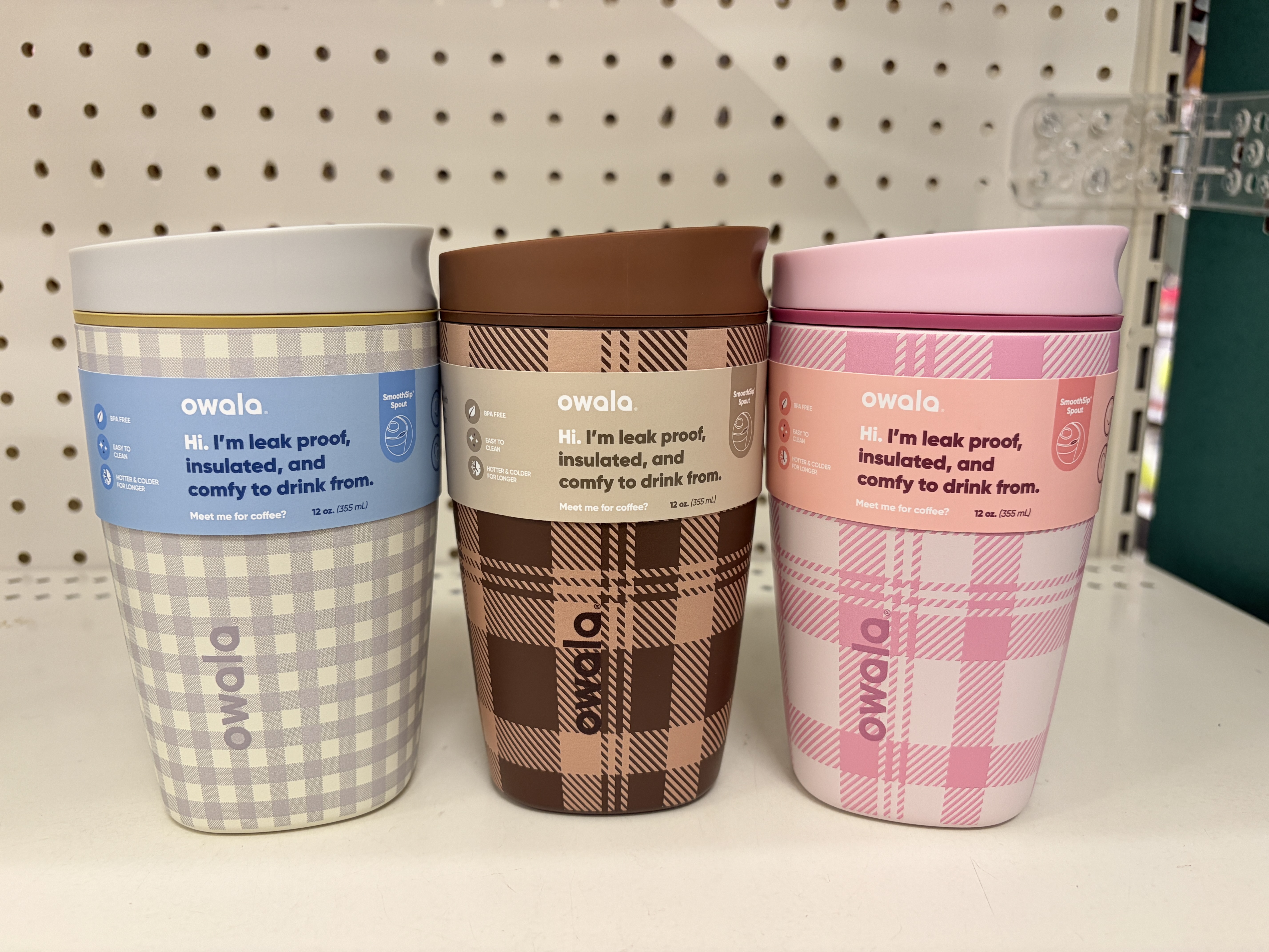 【限時】Owala(12oz 355ML) 不鏽鋼 秋季系列 SmoothSop Tumbler 水杯/咖啡杯 (多色)