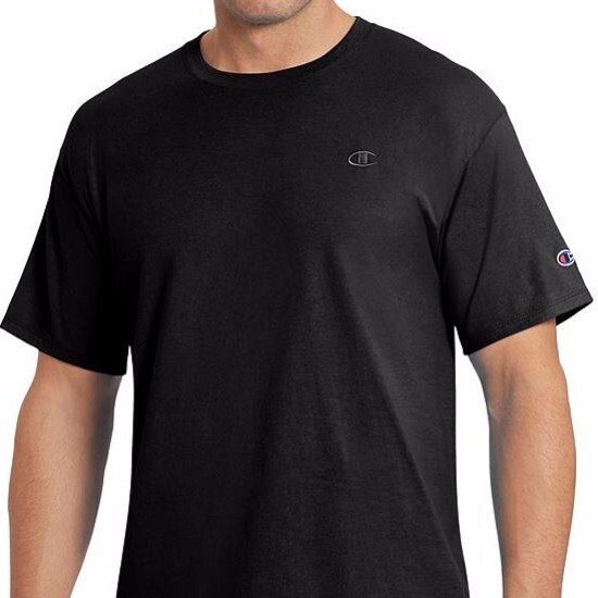賠本出清 Champion t0223 左胸刺繡 素T
