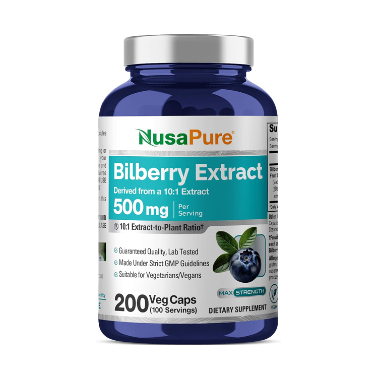 美國NusaPure 山桑子精華500毫克，200粒膠囊
