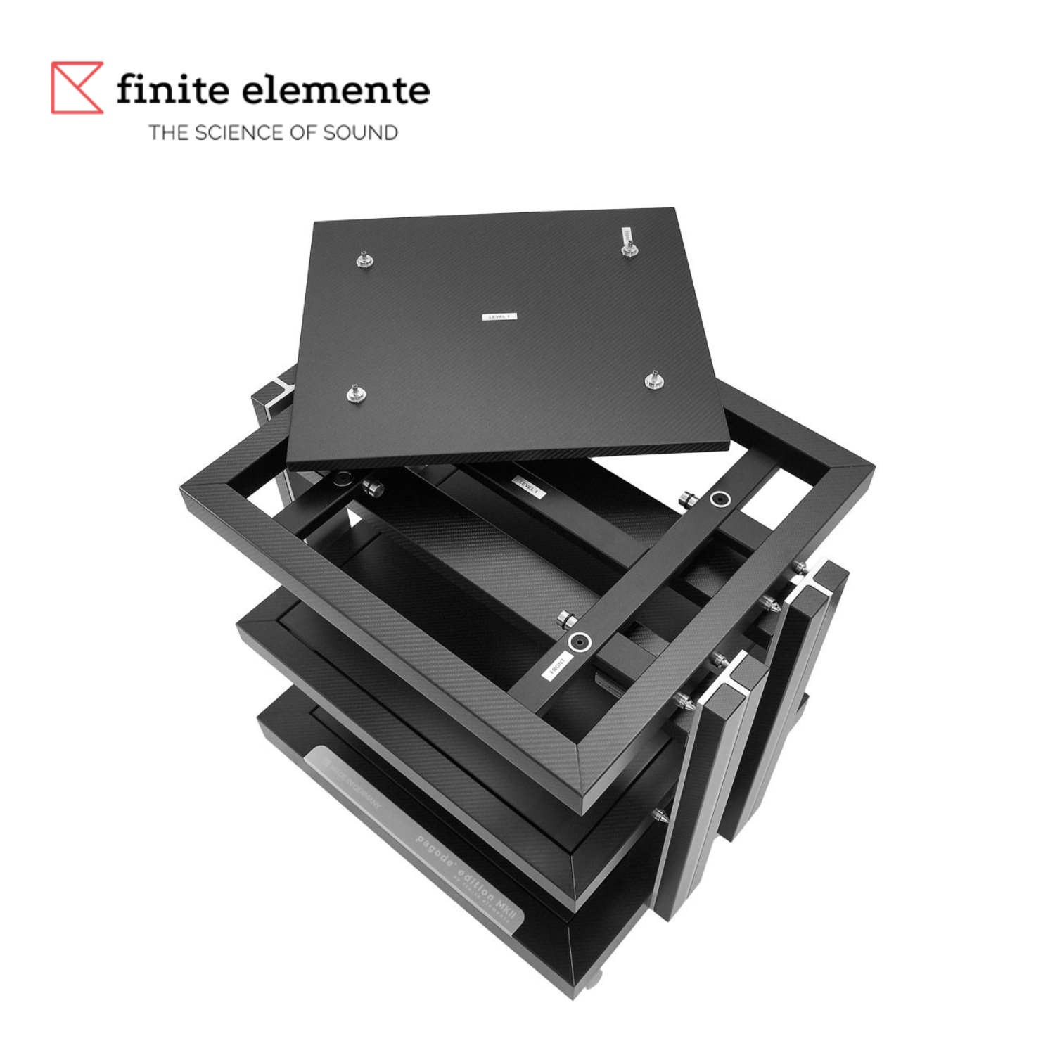 finite elemente Pagode 750 MKII CARBON Edition 音響架