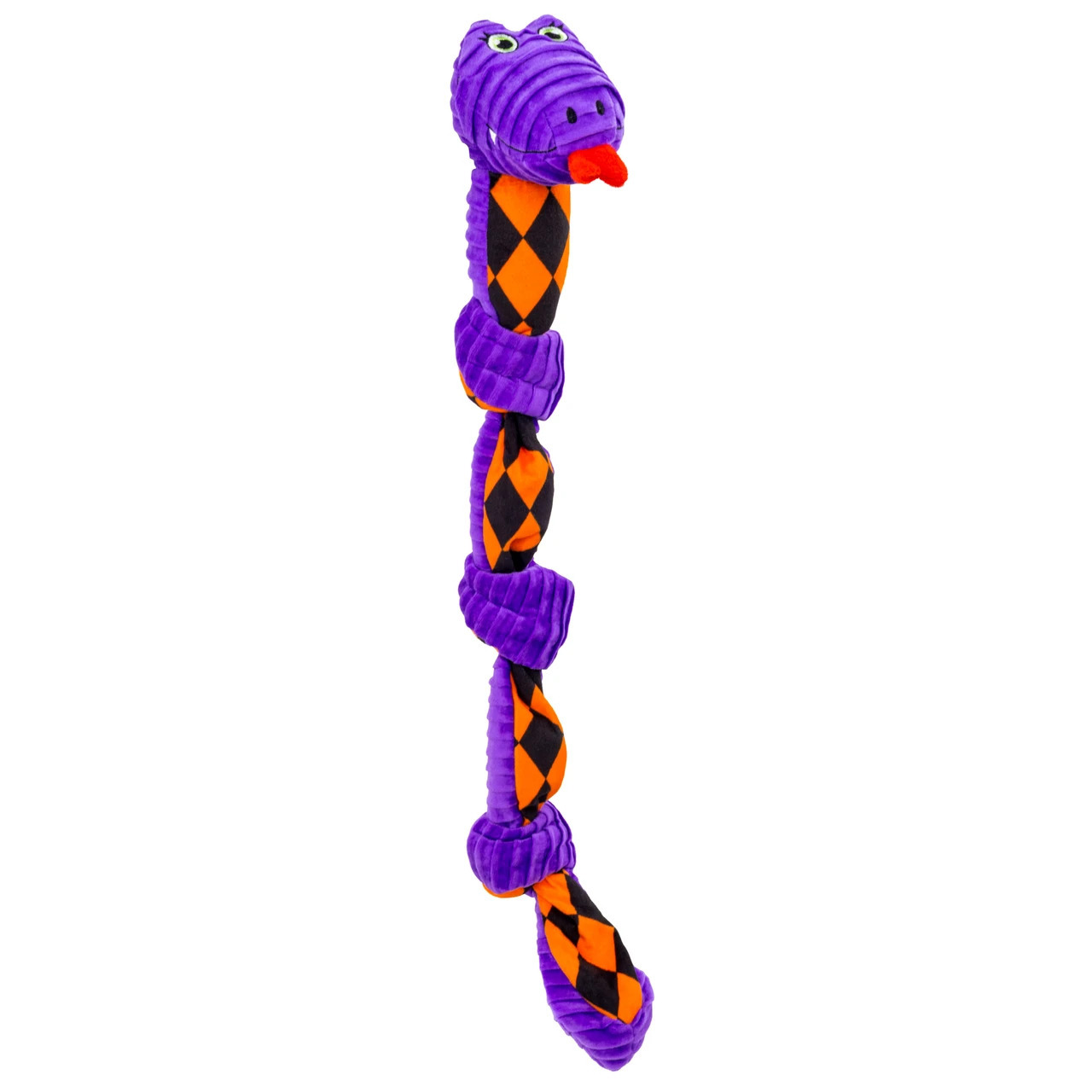 KONG-Halloween Knots Snake｜萬聖節繩結絨紫蛇