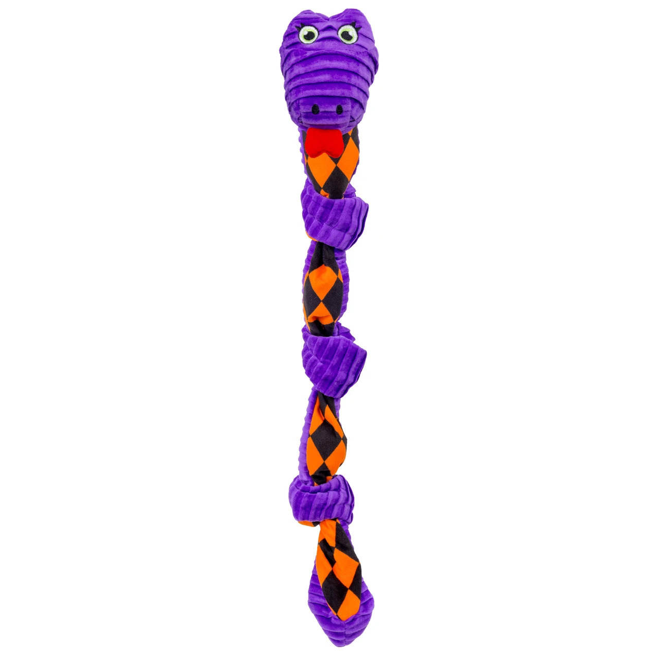 KONG-Halloween Knots Snake｜萬聖節繩結絨紫蛇