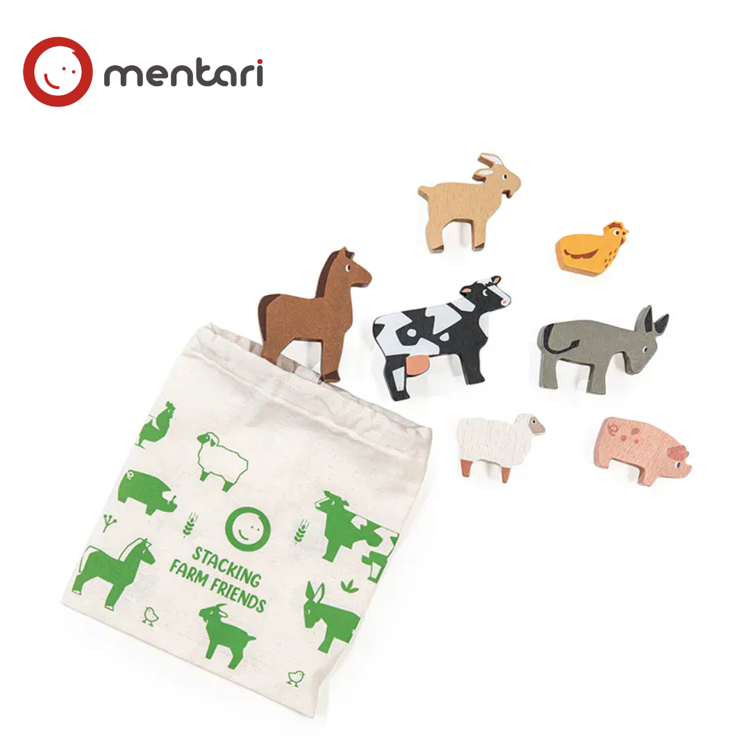 Mentari 農場動物疊疊樂