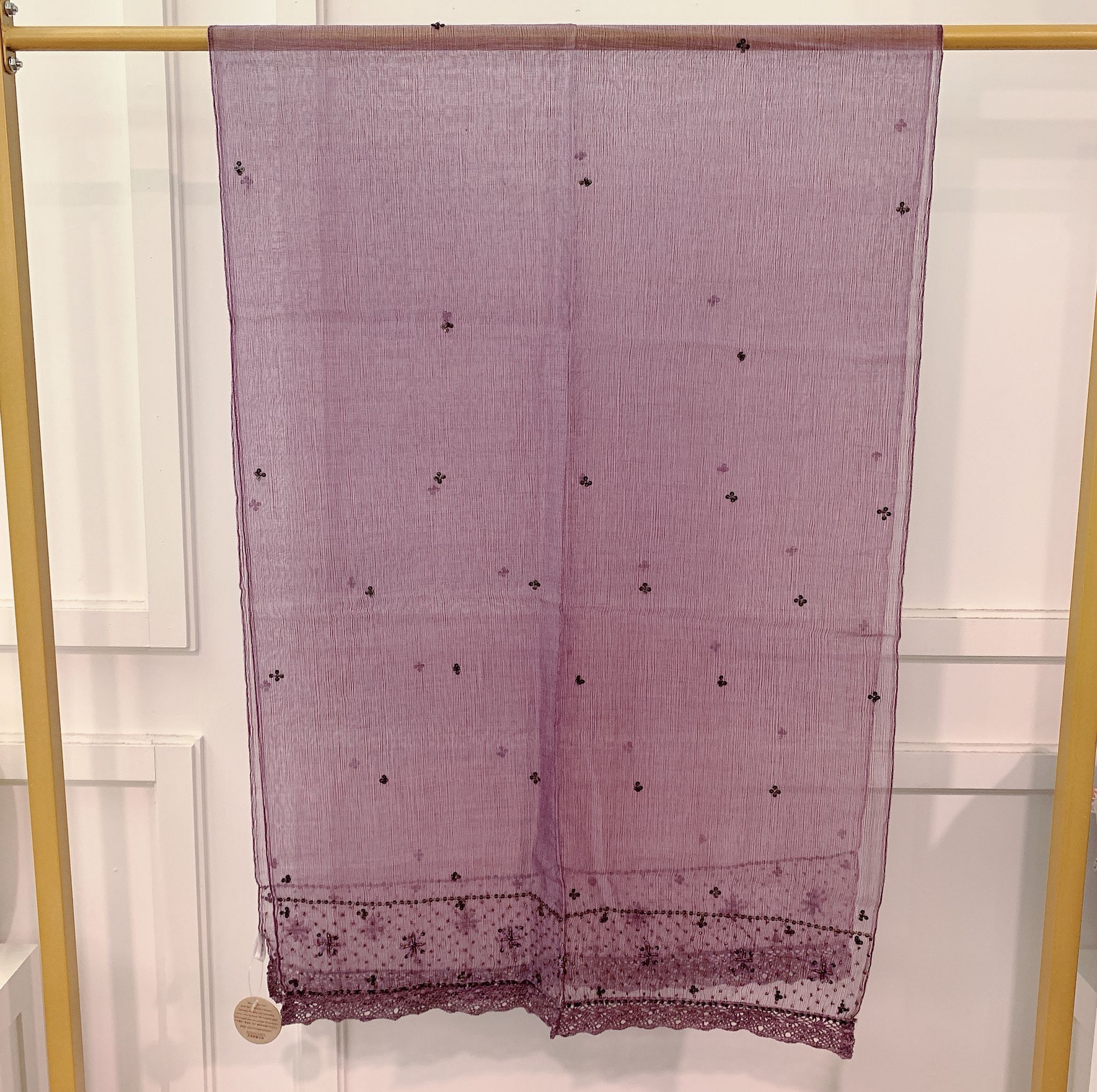 WA18 Scarfesia 印度手工絲巾