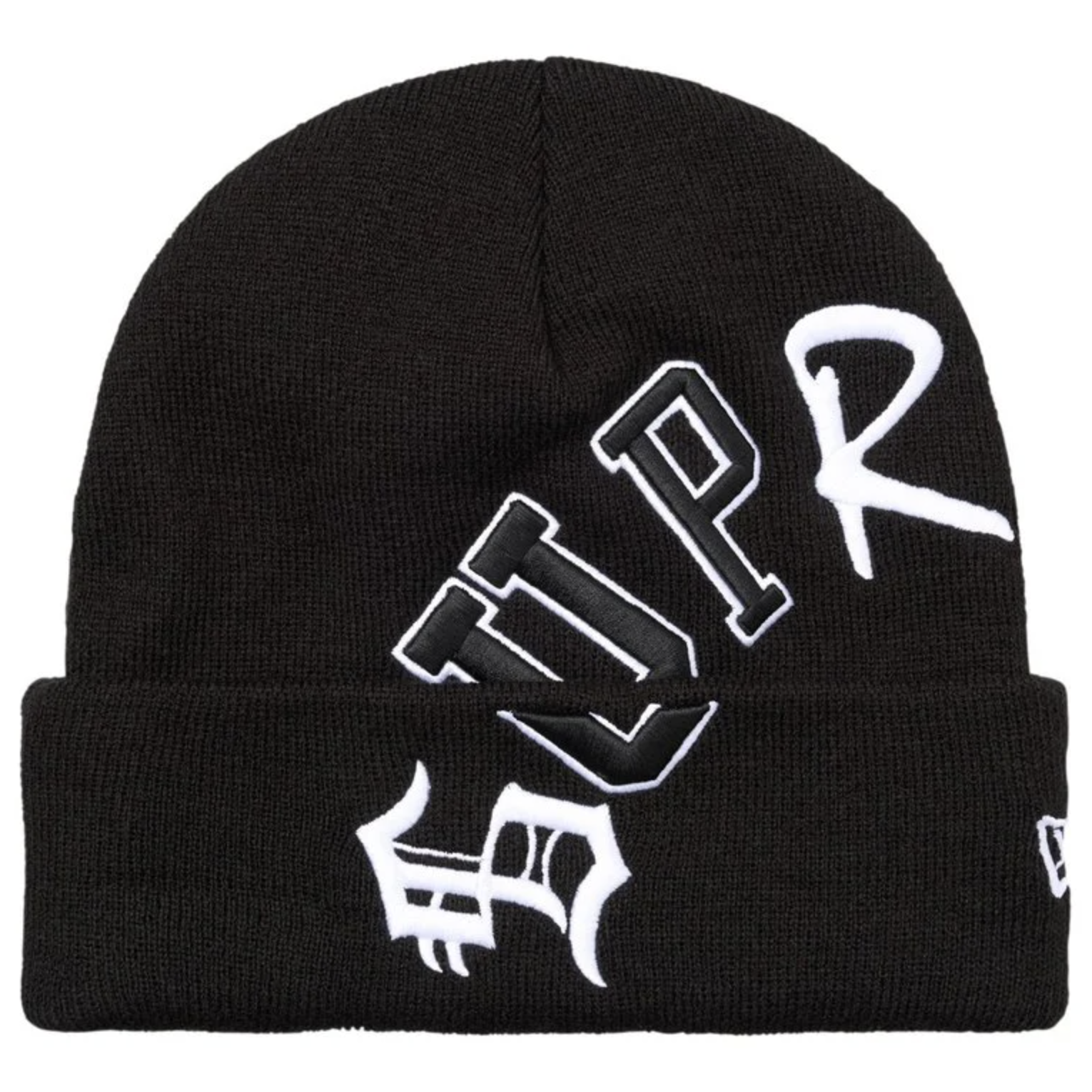 SUPREME NEW ERA ARC BEANIE  立體 電繡 LOGO 毛帽 紅色/黑色/灰色/深藍/綠色/咖啡色-FW26BN36
