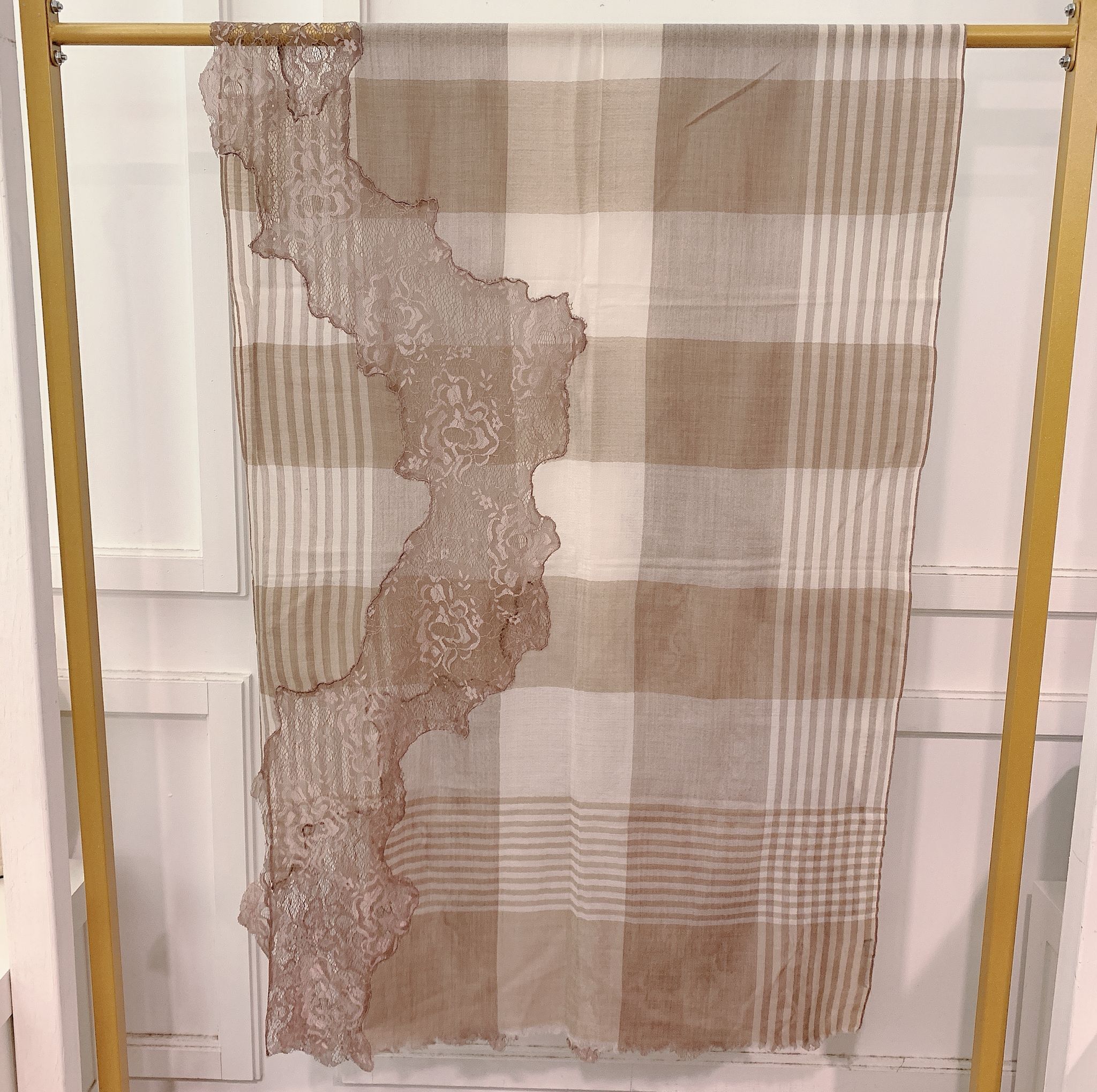 WA47 Scarfesia 印度手工絲巾