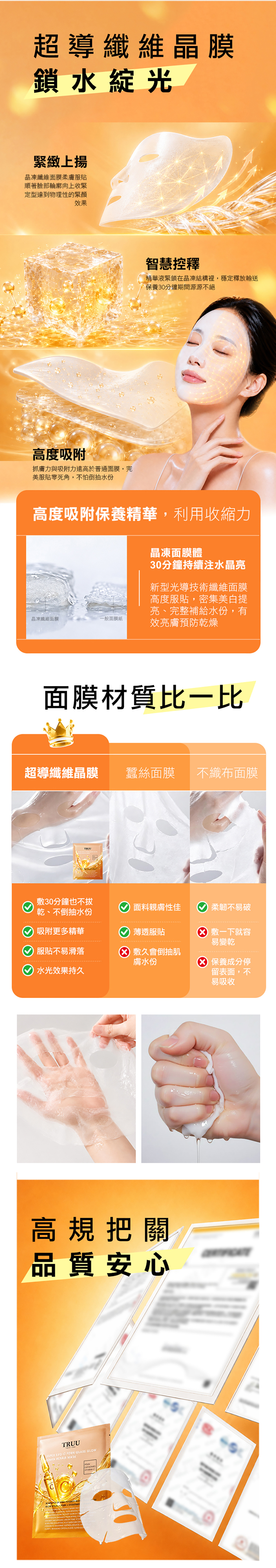 TRUU 超能亮PDRN外泌C 30分鐘面膜(1片)