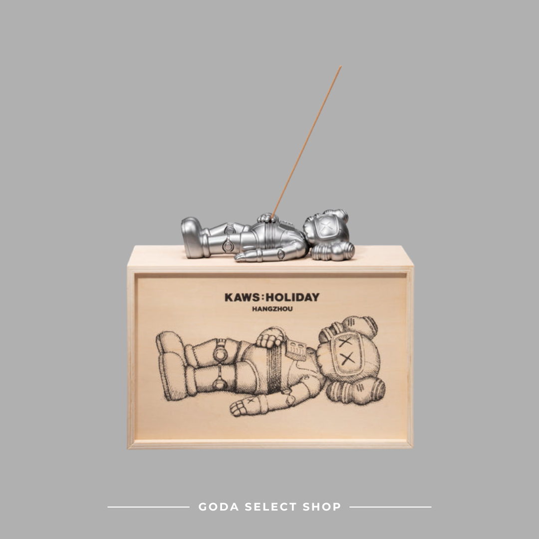 KAWS:HOLIDAY HANGZHOU - Incense Holder 杭州 香爐 線香座 銀色 公仔