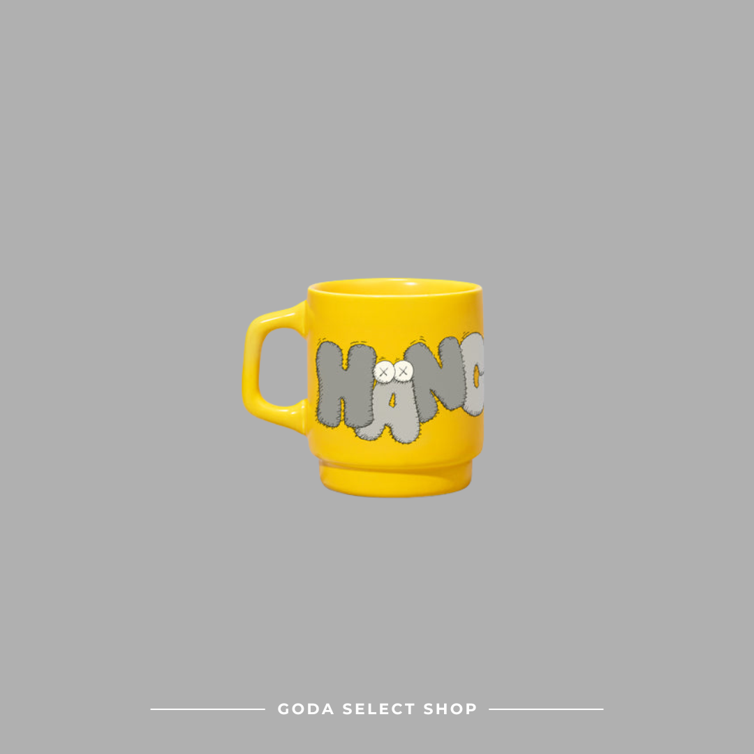 KAWS:HOLIDAY HANGZHOU - Mug 杭州 馬克杯 黃色