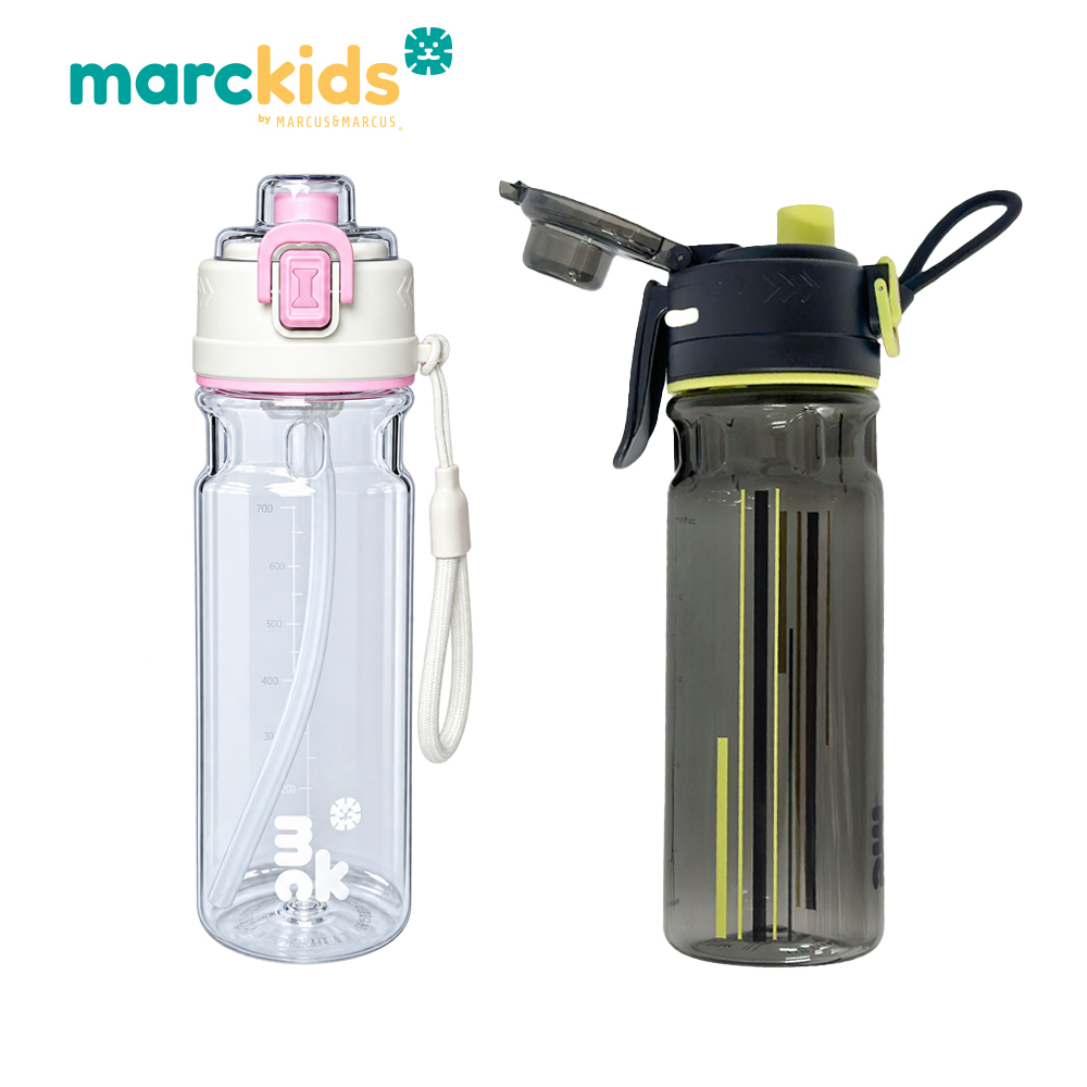 Marcus&Marcus 雙飲噴霧Tritan運動水壺(吸管+飲嘴)750ml / 吸管配件組
