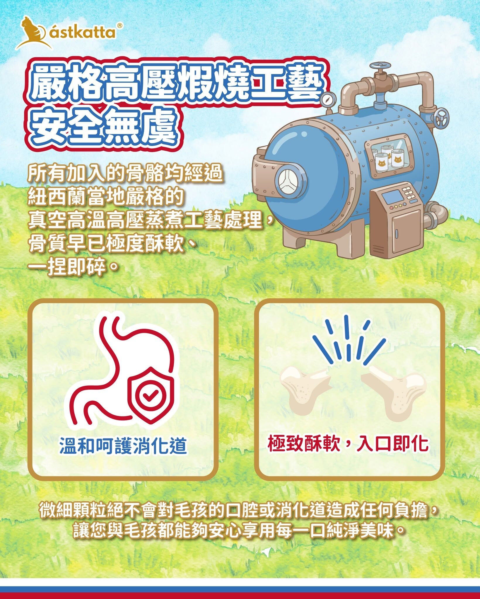 Astkatta 紐西蘭純淨天然肉醬主食罐