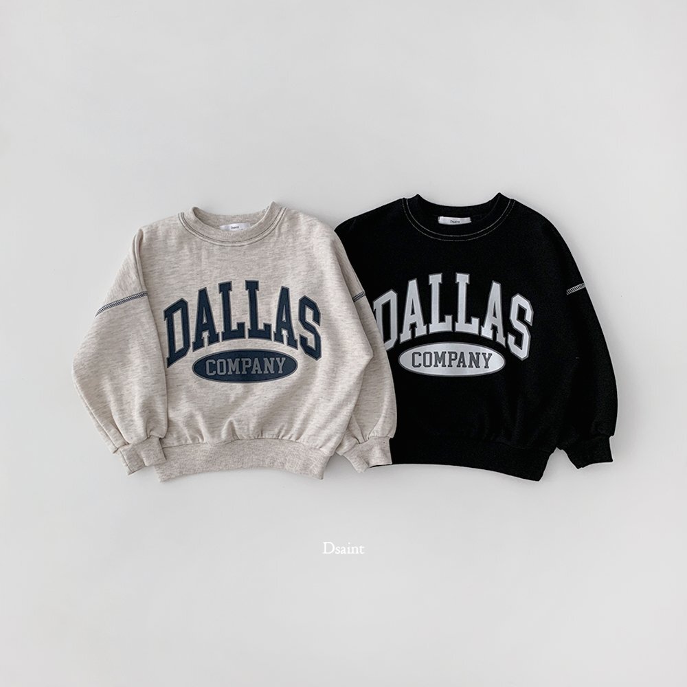 正韓秋Dsaint 兩色dallas大學上衣