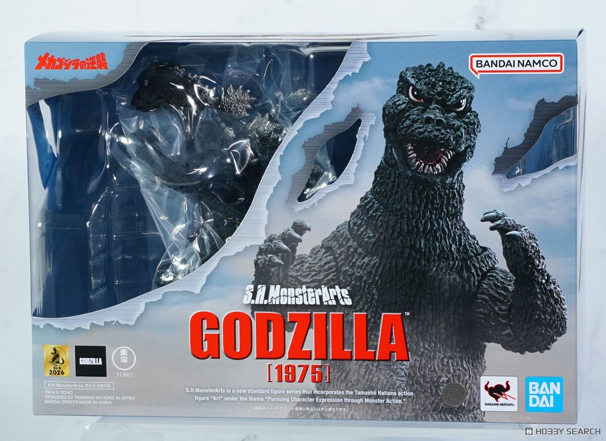 萬代 S.H.MonsterArts 哥吉拉 (1975) 可動完成品