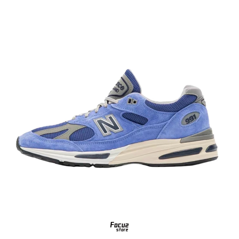【Focus Store】預購 New Balance 991v2 Made in UK "Summer Brights Baja Blue" 水藍色 英製 U991WB2