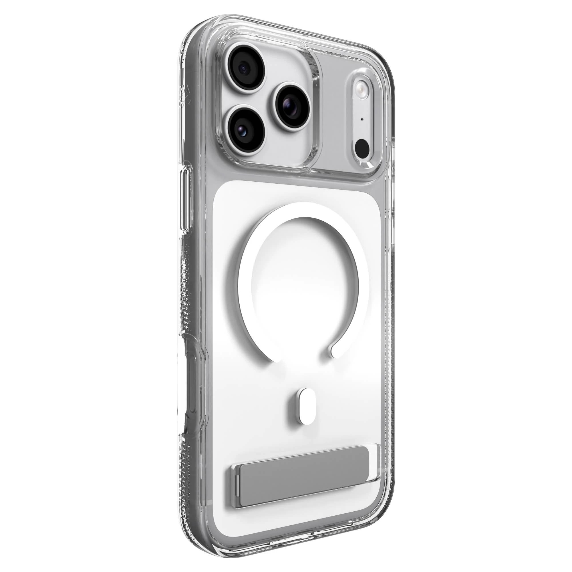 Zagg iPhone 18 Pro 系列 Crystal Palace Snap Kickstand 磁吸水晶透明石墨烯連支架手機保護殼
