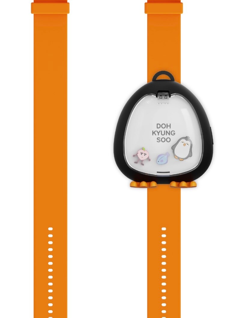 預購｜都敬秀 D.O. 官方橘色錶帶🐧OFFICIAL STRAP (ORANGE)