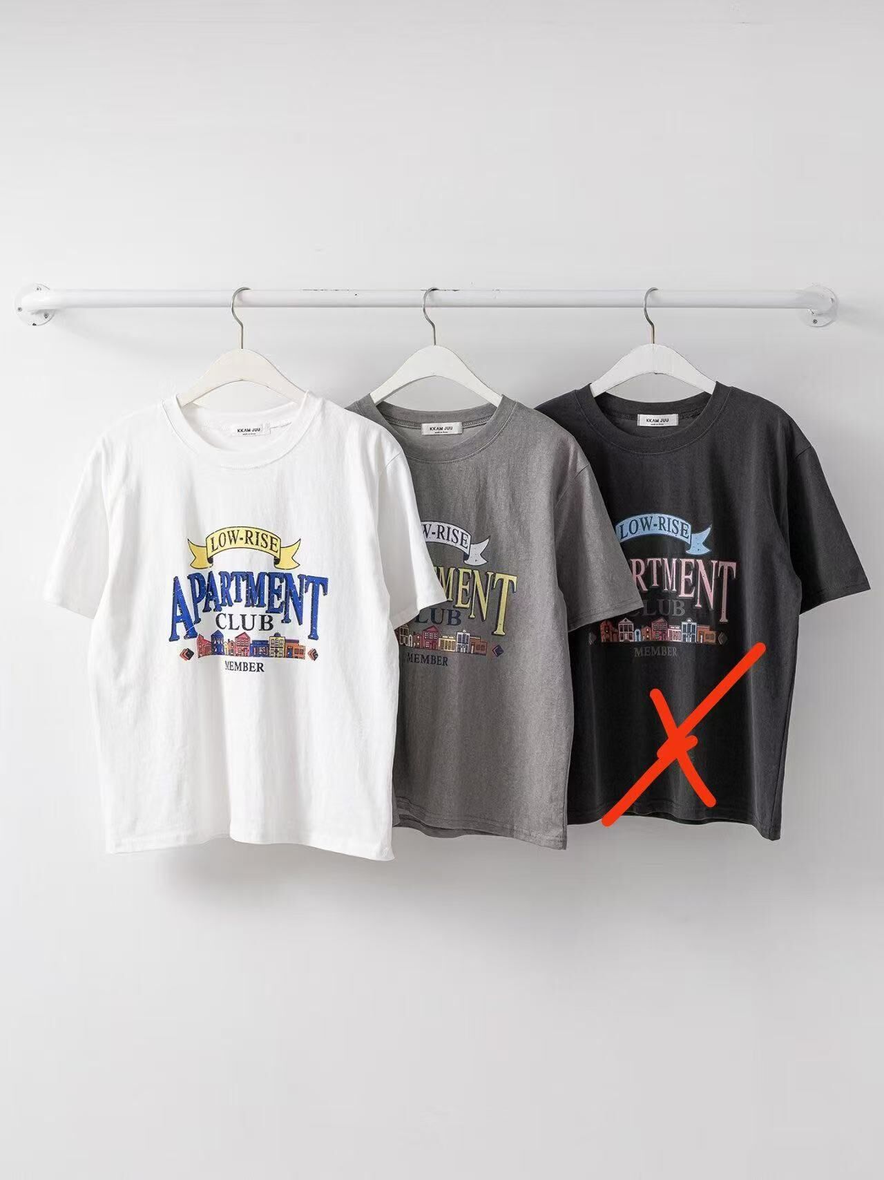 ❤️復古洗水棉tee💕