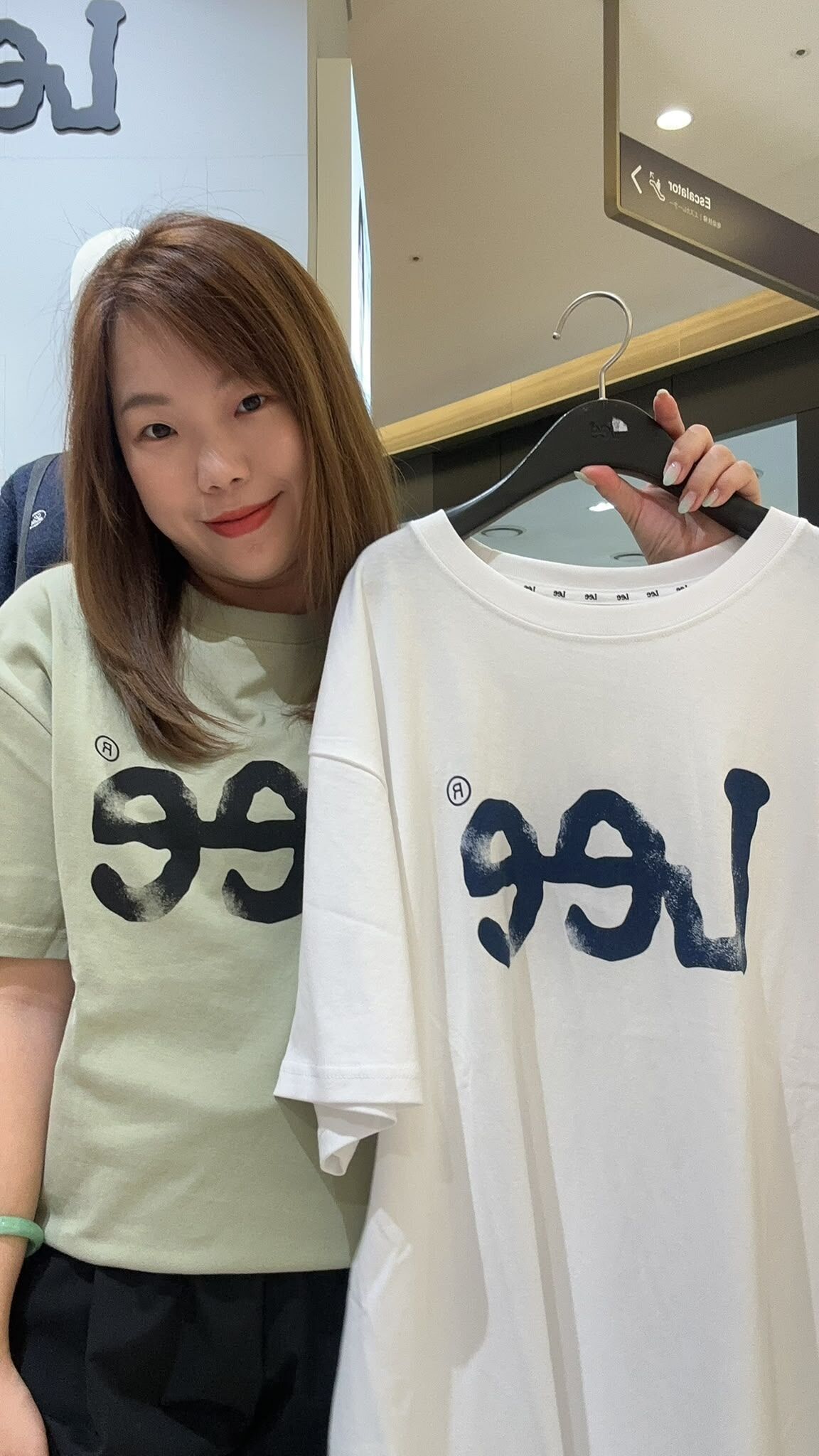 韓國代購 LEE 21 男女同款TOP LE2502ST12