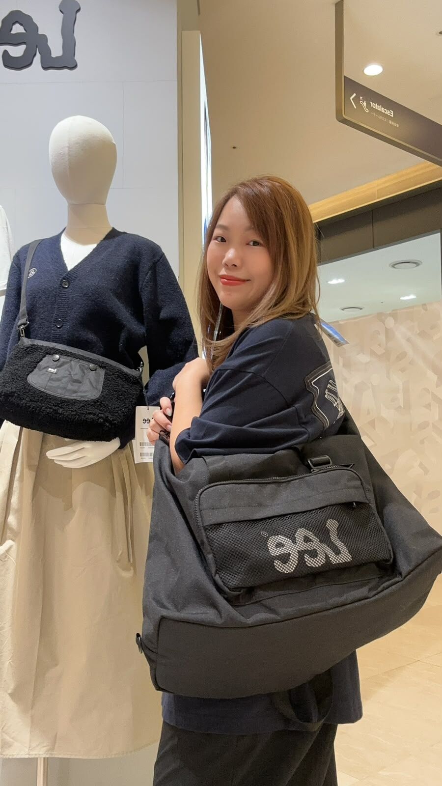 韓國代購 LEE 大容量多格旅行袋 / 運動波士頓包 （Big Duffle Bag Black）LE2403BG30BK