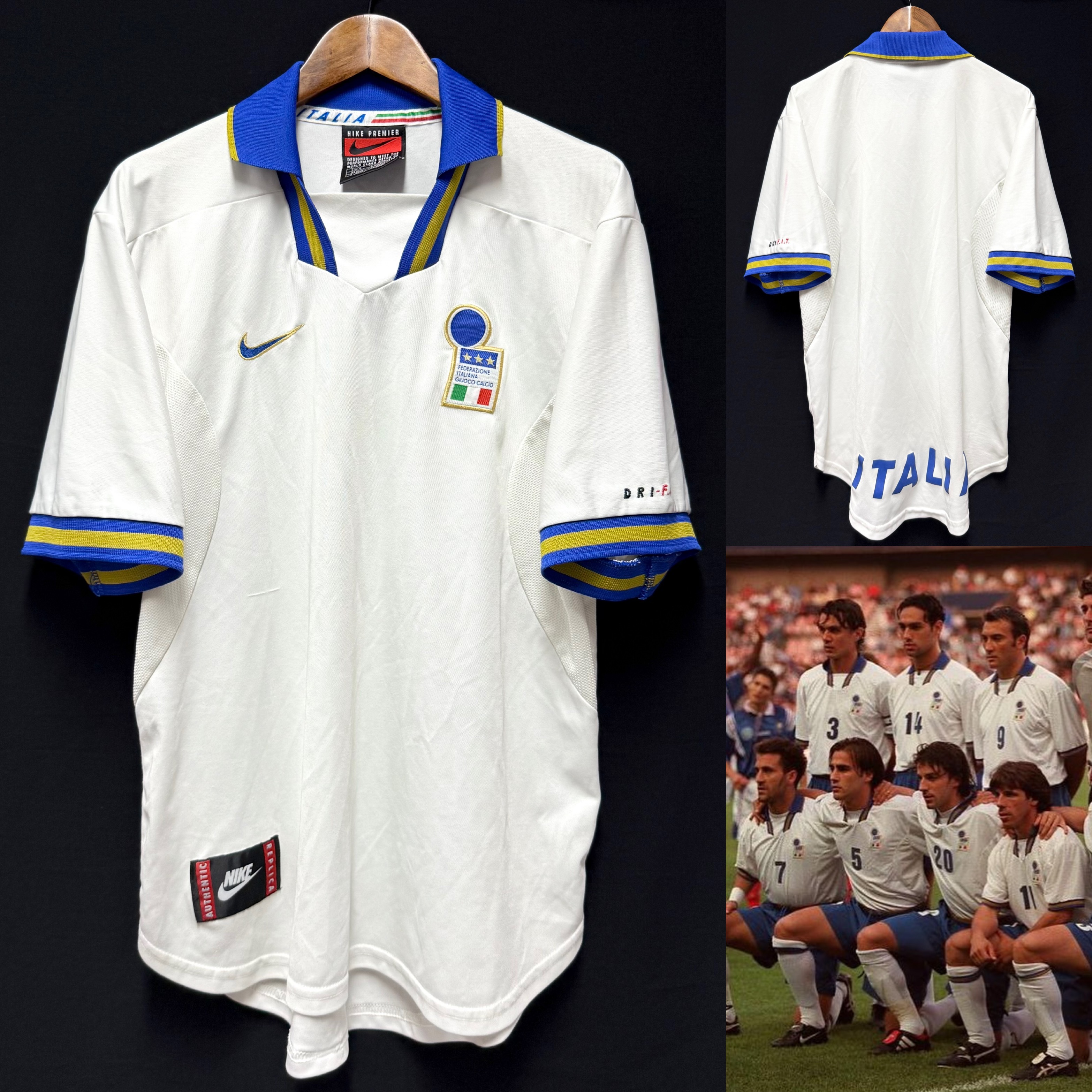 Italy 1996 Nike Away Shirt