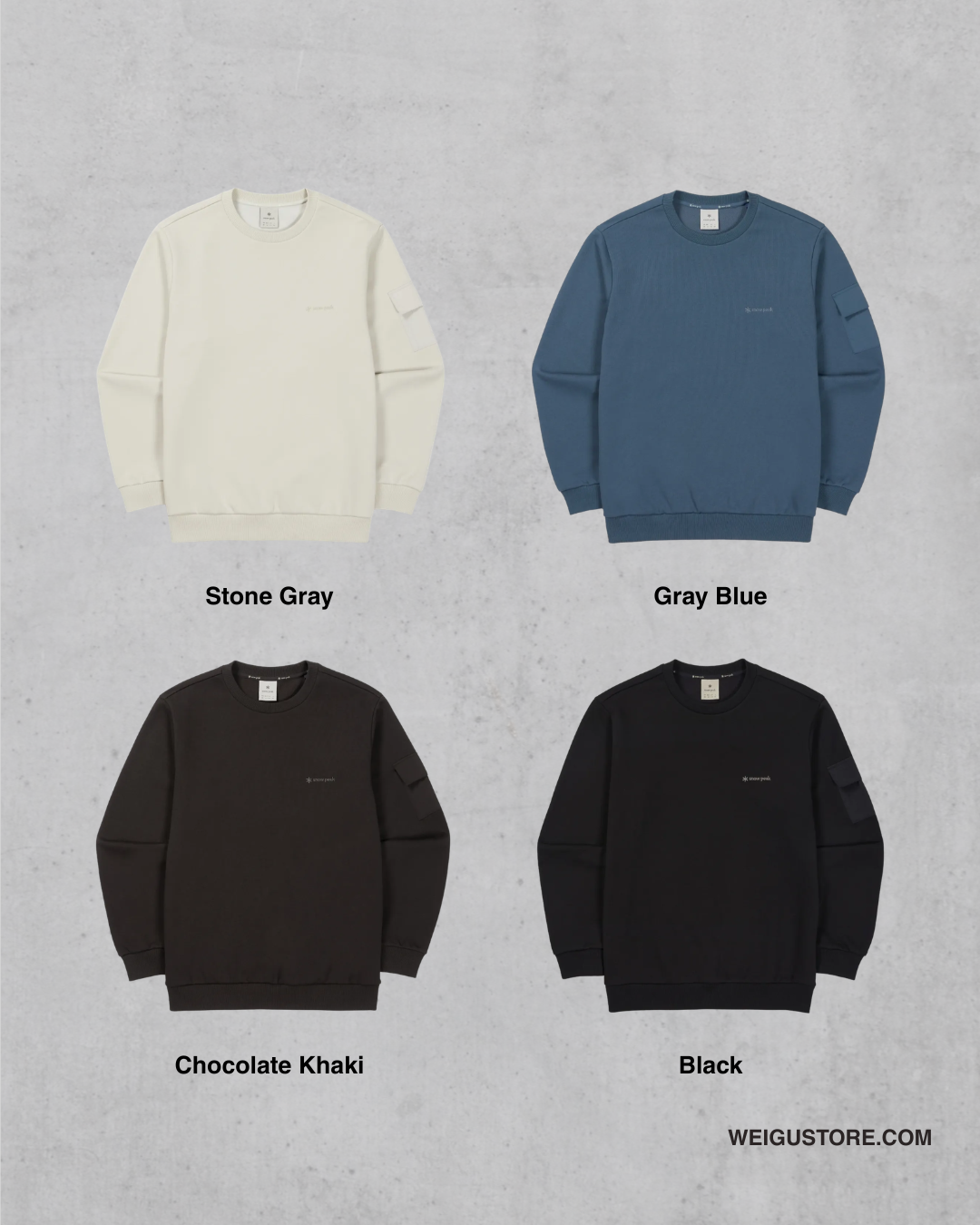 【預購】Snow Peak Land Pocket Sweatshirt 口袋長袖衛衣 S26FMFHT60