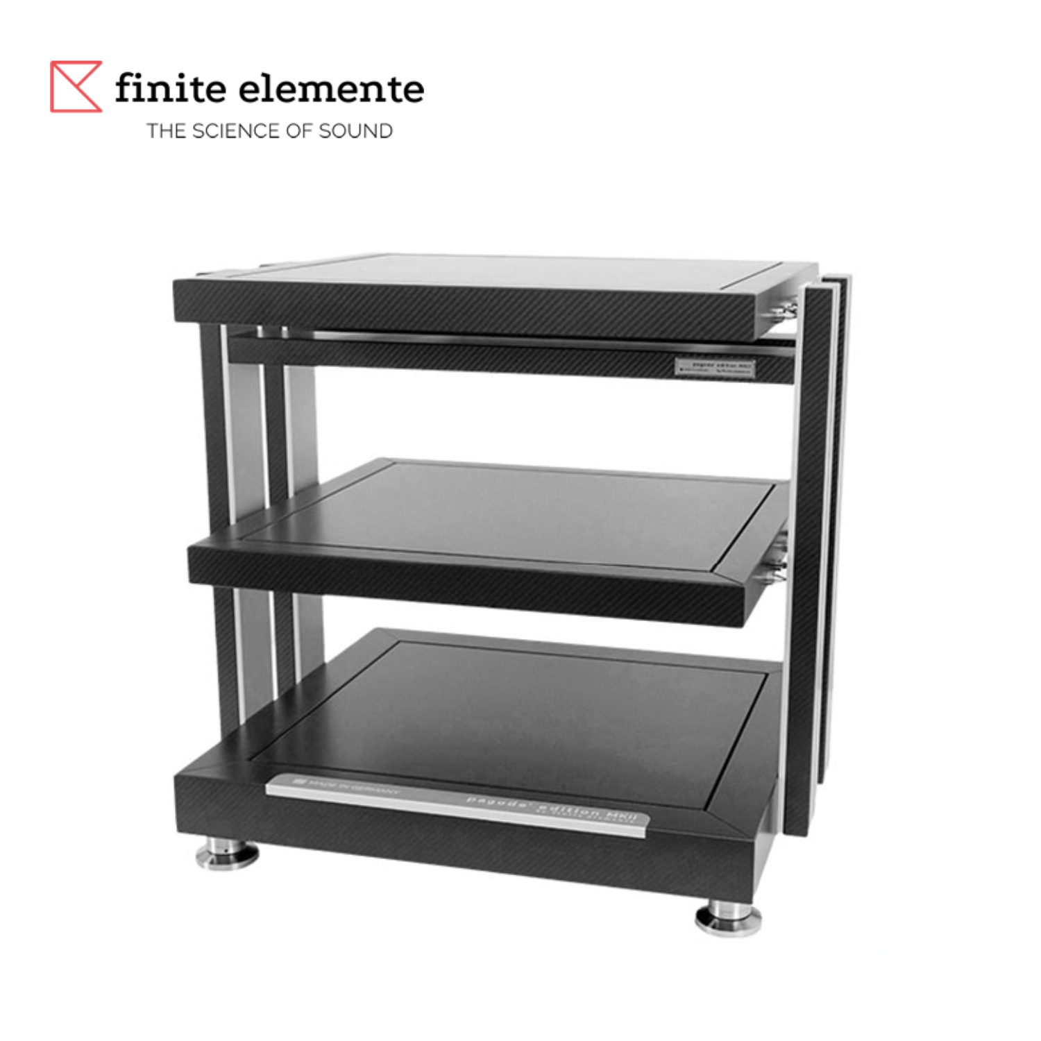 finite elemente Pagode 750 MKII CARBON Edition 音響架