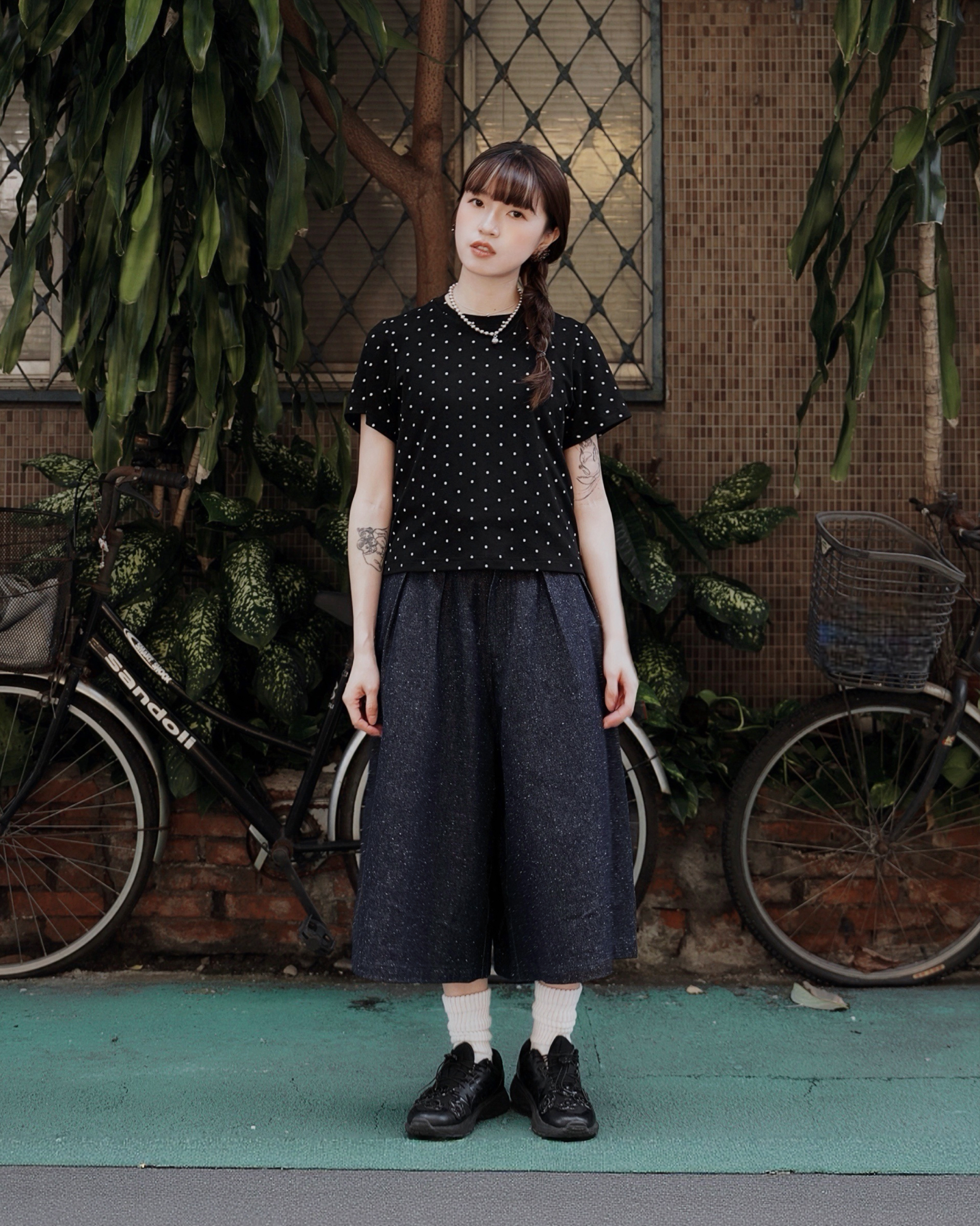 【 Kiki.co made 】365Days Cropped Pants