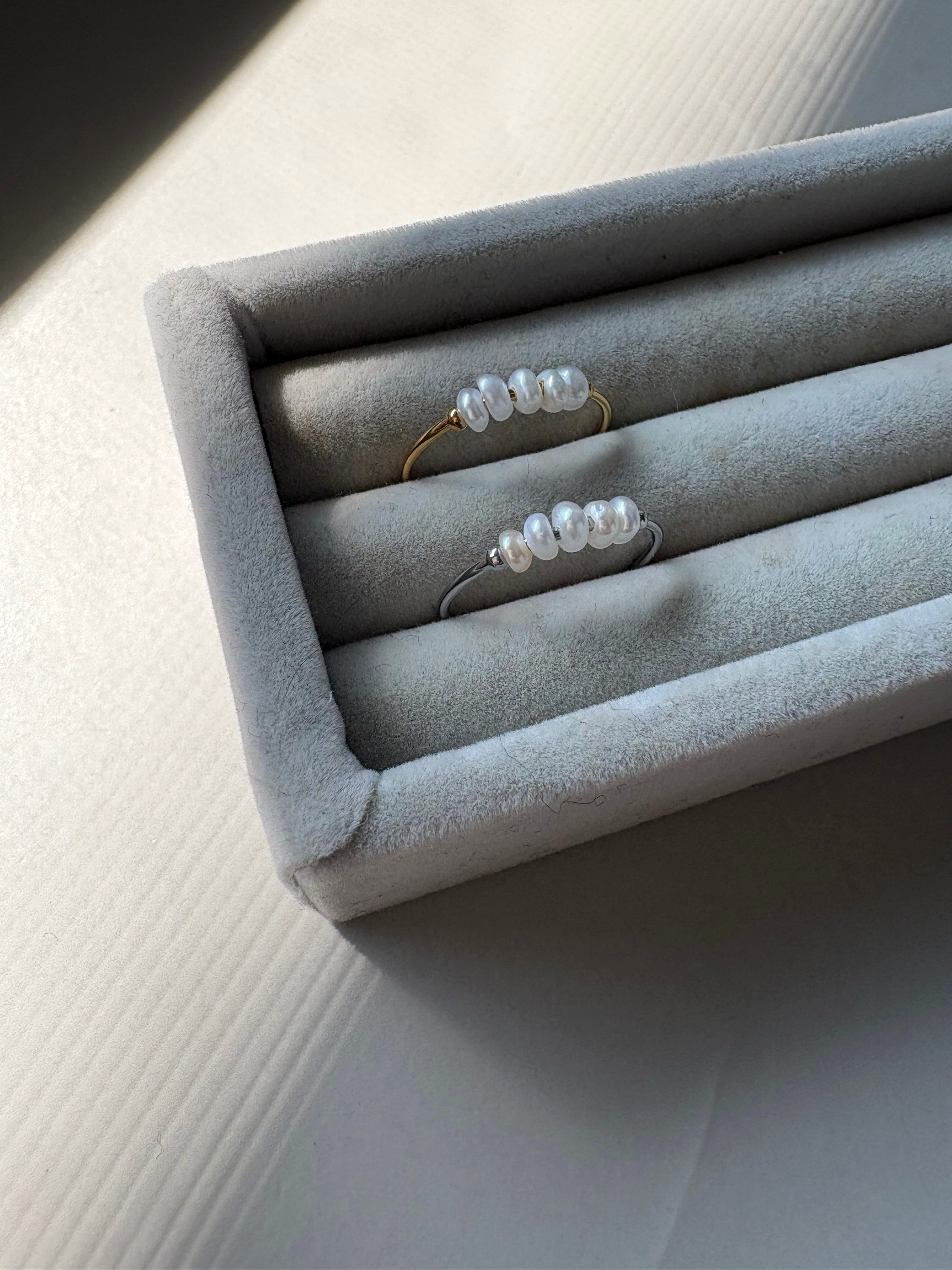 pearl slim ring