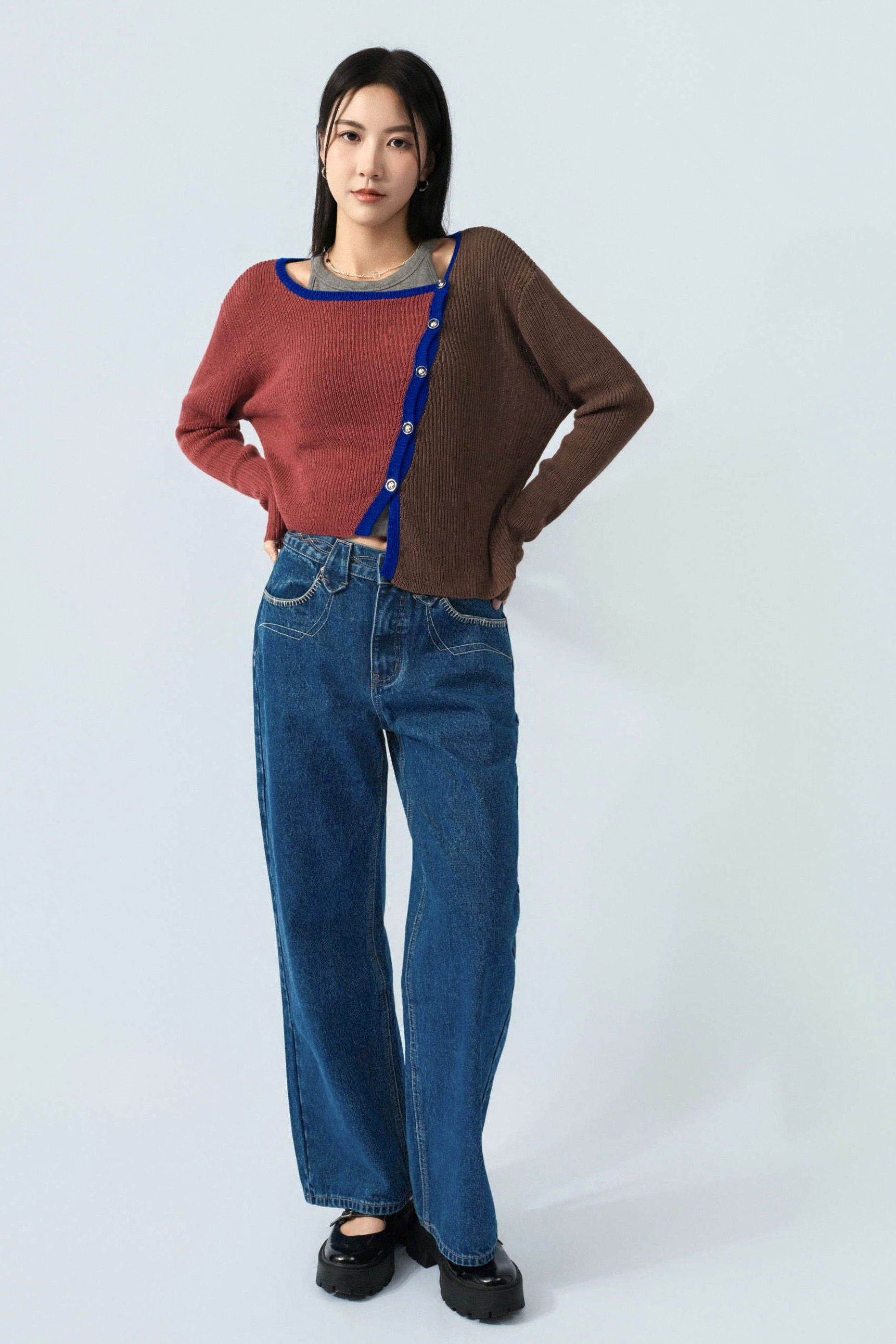 FW26_0037（外套＋Bra Top＋牛仔褲）